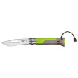 Zatvárací nôž Opinel VRI N°08 Inox Outdoor zelená