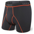 Pánske boxerky Saxx Kinetic HD Boxer Brief čierna/červená Black/Vermillion