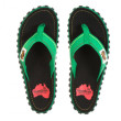 Pánske sandále Gumbies Islander Flip Flop Black Rasta
