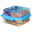 Box na potraviny Sistema Square Lunch Stack TO GO 1,24l