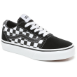 Detské topánky Vans Yt Ward čierna/sivá (CHECKERED) BLACK/TRUE WH