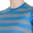 Dámske tričko Sensor Merino Active modré pruhy