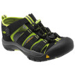 Detské sandále Keen Newport H2 JR čierna Black/LimeGreen