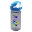 Detská fľaša Nalgene OTF Kids 12oz 350 ml modrá/sivá GraySquares