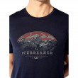 Pánske tričko Icebreaker Mens Tech Lite SS Crewe K2 Crest