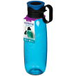 Fľaša Sistema Hydrate Tritan Traverse Flip Top 650 ml modrá