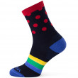 Ponožky Warg Happy Merino M Stripes and Dots