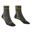 Nepremokavé ponožky Bridgedale Storm Sock LW Ankle tmavosivá dark grey