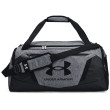 Športová taška Under Armour Undeniable 5.0 Duffle MD sivá Pitch Gray Medium Heather / Black / Black