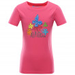 Detské tričko Alpine Pro Monco ružová neon knockout pink