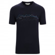 Pánske funkčné tričko Icebreaker Men Tech Lite II SS Tee tmavě modrá Midnight Navy