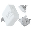 Nabíjačka Xtorm 67W GaN-Ultra Travel Charger + USB-C PD Cable biela white