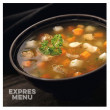 Polievka Expres menu Kurací vývar so zeleninou 1 porcia