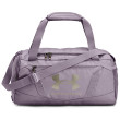 Športová taška Under Armour Undeniable 5.0 Duffle XS sivá/fialová VioletGray/VioletGray/MetallicChampagneGold