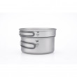 Súprava riadu Keith Titanium 2-Piece Titanium pot and Pan Cook Set 950 ml /600 ml