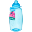 Fľaša Sistema Squeeze Twist ‘n’ Sip 380 ml modrá