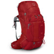 Batoh Osprey Ariel Plus 70 červená CarnelianRed