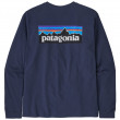 Pánske tričko Patagonia P-6 Logo Responsibili Tee LS