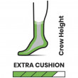 Pánske ponožky Smartwool Classic Hike Extra Cushion Crew