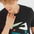Pánske tričko Salomon Outlife Graphic Disrupted Logo Ss Tee M