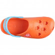 Dětské sandály Coqui Little Frog 8701 orange/blue shora
