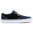 Pánske topánky Vans MN Atwood modrá/sivá RETRO SUEDE DRESS BLUES