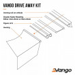 Spojovacia sada Vango Driveaway Kit for 6mm & 6mm Rails 4m Set