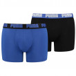 Pánske boxerky Puma Basic Boxer 2P modrá/čierna Blue