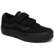 Detské topánky Vans Yt Ward V čierna/červená (Canvas) Black/Black