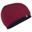 Čiapka Icebreaker Pocket Hat červená cherry/midnight navy