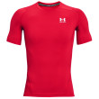 Pánske funkčné tričko Under Armour HG Armour Comp SS červená RED