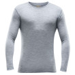 Pánske tričko Devold Breeze Man Shirt long sleeve sivá GrayMelange