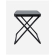 Stolička Bo-Camp Stool + Table-top black