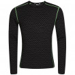 Pánske funkčné tričko Zulu Merino 240 Long čierna/zelená