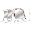 Prístavok ku stanu Outwell Universal Awning Size 4