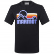 Pánske tričko Marmot Coastal Tee SS čierna