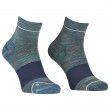 Pánske ponožky Ortovox Alpine Quarter Socks M modrá Deep Ocean