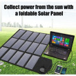 Solární nabíječka Outxe Allpowers AP-SP-012-BLA 100W