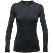 Dámske funkčné tričko Devold Duo Active Woman Shirt LS čierna Black