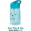 Detská fľaša so slamkou Aladdin Zoo Flip & Sip 430 ml
