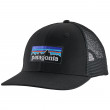 Šiltovka Patagonia P-6 Logo Trucker Hat čierna