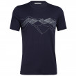 Pánske tričko Icebreaker Mens Tech Lite SS Crewe Peak Patterns