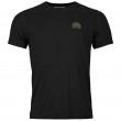Pánske tričko Ortovox 120 Cool Tec Mtn Stripe Ts M čierna