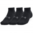 Sada ponožiek Under Armour Essential Low Cut 3pk čierna Black / Black / Pitch Gray