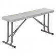 Lavica Red Mountain Picnic bench Solid Foldable White