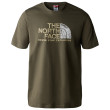 Pánske tričko The North Face S/S Rust 2 Tee tmavě zelená NEW TAUPE GREEN/GRAVEL