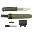 Nôž Morakniv Kansbol (S) Survival Kit Green