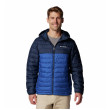 Pánska bunda Columbia Powder Lite™ II Hooded Jacket modrá Mountain Blue, Collegiate Navy