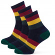 Ponožky Warg Happy Merino W Mixed Stripes 3 pack