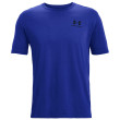 Pánske tričko Under Armour Sportstyle Left Chest SS tmavomodrá Royal//Black